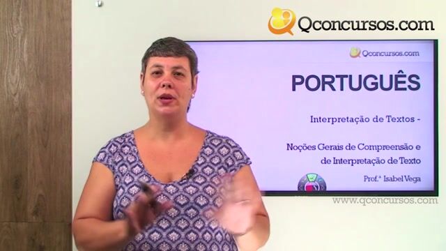 Noções Gerais de Compreensão e Interpretação de Texto