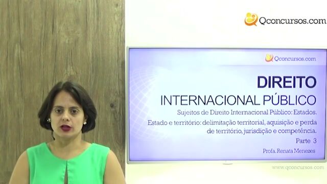 Estado e território: delimitação territorial, aquisição e perda de território, jurisdição e competência - Parte 3