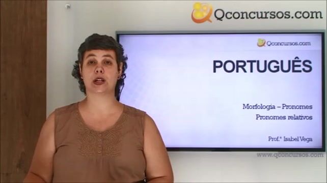 Morfologia - Pronomes - Pronomes relativos