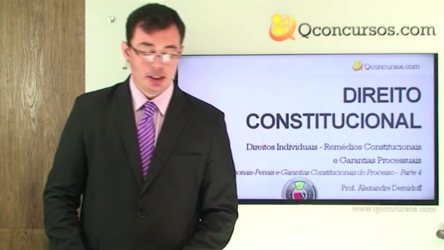 Direitos Constitucionais - Penais e Garantias Constitucionais do Processo - Parte 4