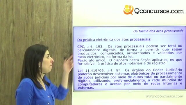 Da Forma dos Atos Processuais - Parte 3