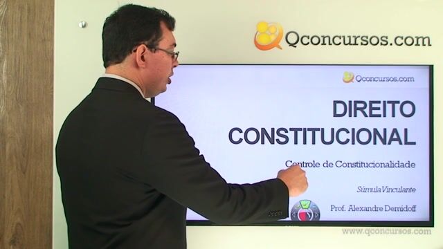 Controle de Constitucionalidade - Súmula Vinculante