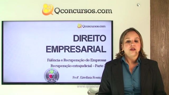 Recuperação Extrajudicial - Parte 2