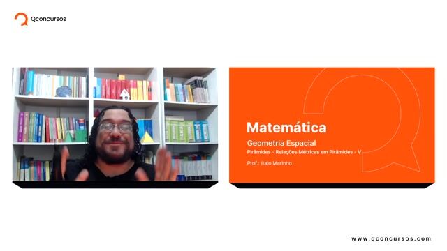 Pirâmides - 08 - Relações métricas em pirâmides - Parte 5
