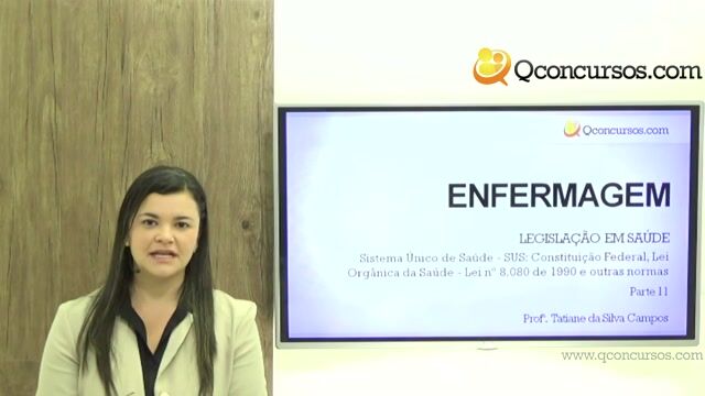 Legislação em Saúde - SUS - Constituição Federal, Lei Orgânica da Saúde - Lei n° 8080 de 1990 - Parte 11