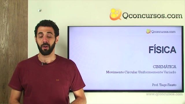 MCUV - Movimento Circular Uniformemente Variado