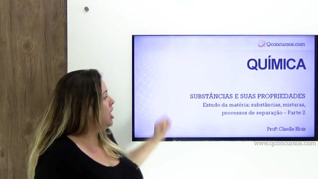 Estudo da matéria - substâncias, misturas, processos de separação - Parte 2