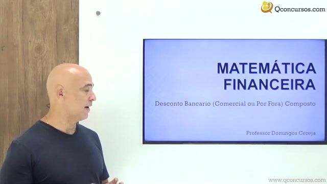 Desconto Bancário (Comercial ou Por Fora) Composto