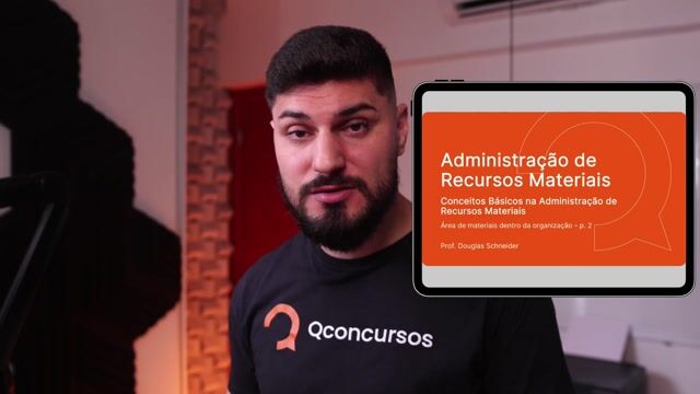 Área de Materiais Dentro da Organização - Parte 02
