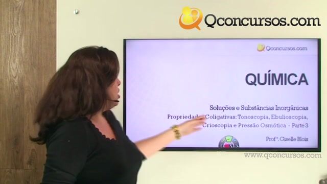 Propriedades Coligativas - Tonoscopia, Ebulioscopia, Crioscopia e Pressão Osmótica - Parte 3