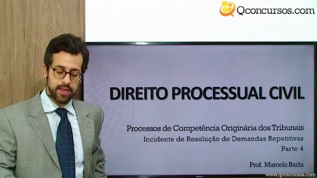 Incidente de resolução de demandas repetitivas - Parte 4