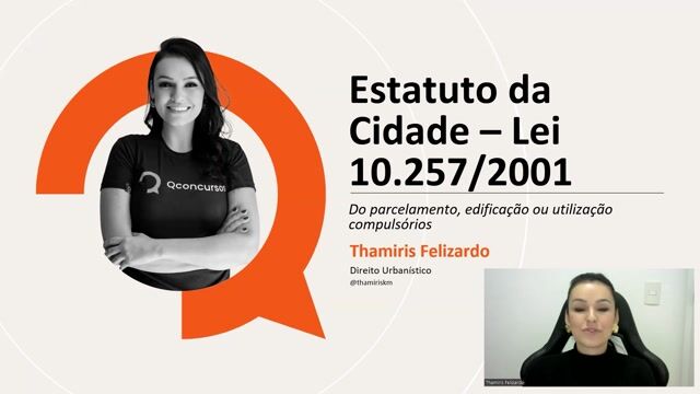 Do parcelamento, edificação ou utilização compulsórios