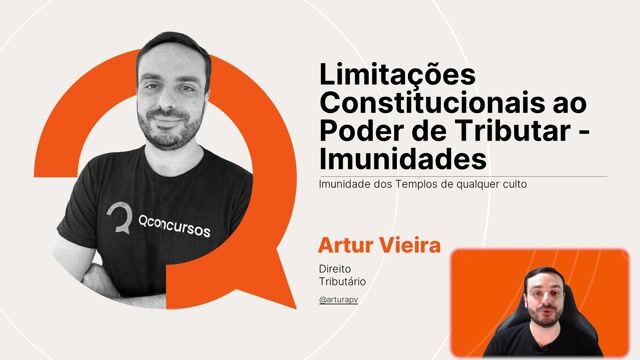 Imunidade dos Templos de qualquer culto - Parte 2