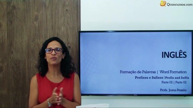 Formação de palavras (prefixos e sufixos) | Word formation (prefix and suffix) - Parte 02
