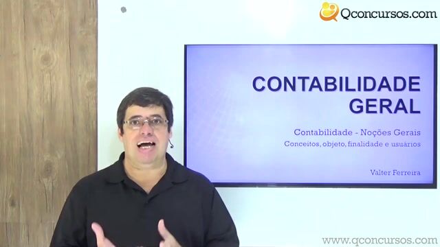 Conceitos, objeto, finalidade e usuários - Parte 1