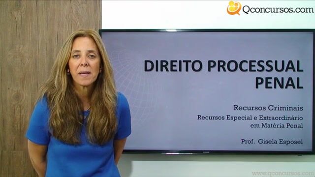 Recurso Especial e Extraordinário em Matéria Penal