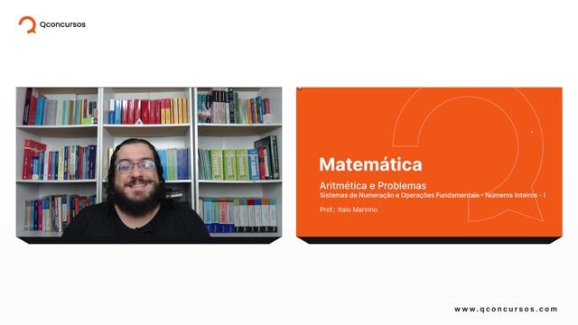 Sistemas de Numeração e Operações Fundamentais - 07 - Números Inteiros - Parte 01
