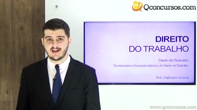 Fundamentos e formação histórica do Direito do Trabalho