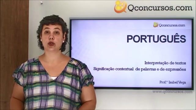 Significação Contextual de Palavras e Expressões. Sinônimos e Antônimos - Parte 1