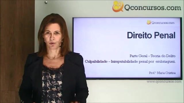 Culpabilidade - Inimputabilidade pela embriaguez