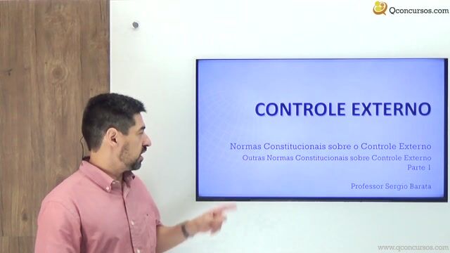 Outras normas constitucionais sobre Controle Externo - Parte 01