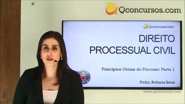 Princípios Gerais do Processo - Parte 1