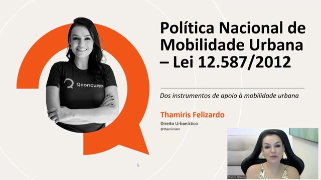 Dos instrumentos de apoio à mobilidade urbana