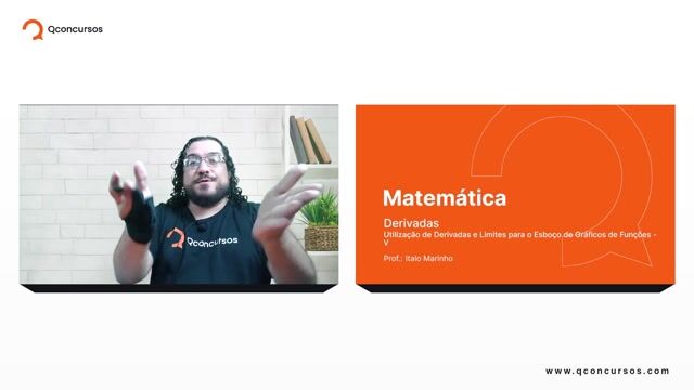 Derivada - 28 - Utilização de derivadas e limites para o esboço de gráficos de funções - Parte 05
