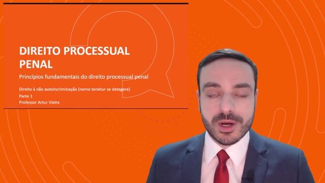 Direito à não autoincriminação (nemo tenetur se detegere) - Parte 01