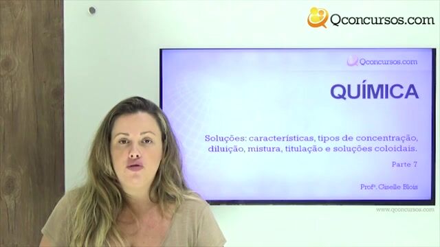 Soluções: características, tipos de concentração, diluição, mistura, titulação e soluções coloidais - Parte 07