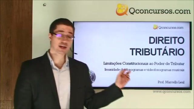 Limitações Constitucionais ao Poder de Tributar - Imunidades - A imunidade dos fonogramas e videofonogramas