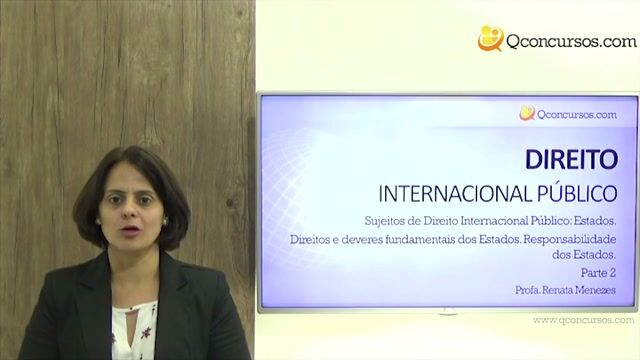 Direitos e deveres fundamentais dos Estados - Responsabilidade dos Estados - Parte 2