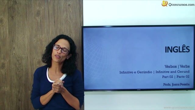 Infinitivo e gerúndio | Infinitive and gerund - Parte 02