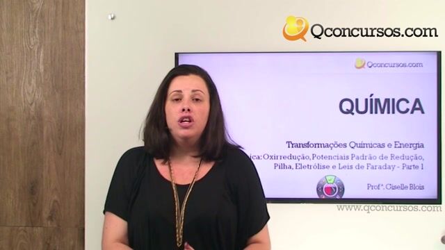 Eletroquímica Oxirredução, Potenciais Padrão de Redução, Pilha, Eletrólise e Leis de Faraday - Parte 01