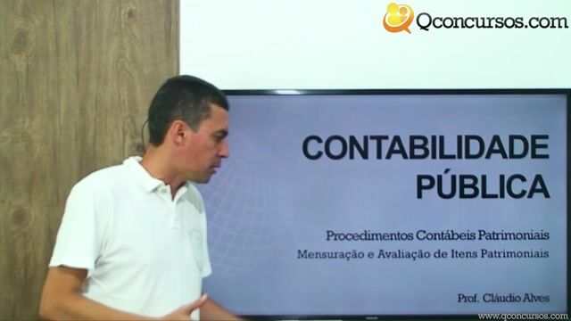 Mensuração e Avaliação de Itens Patrimoniais