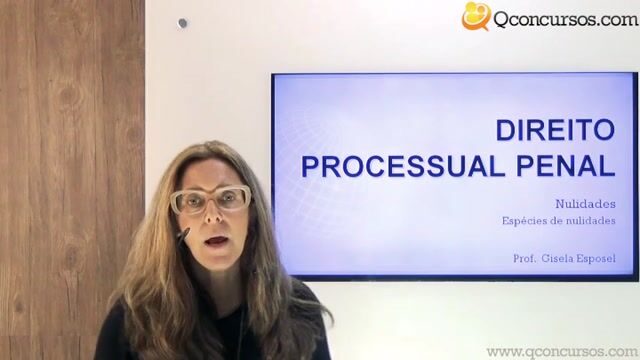 Espécies de nulidades