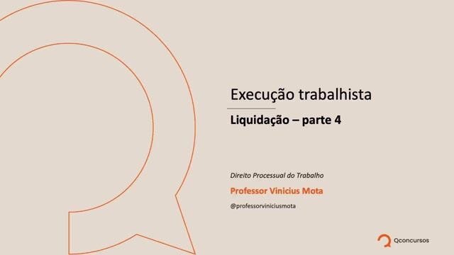 Liquidação - Parte 04