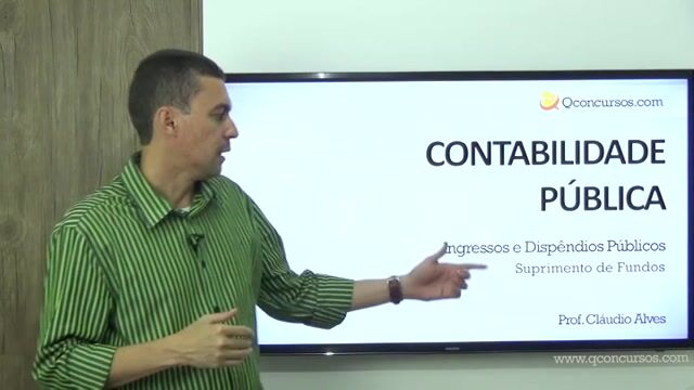 Ingressos e Dispêndios Públicos - Suprimento de Fundos
