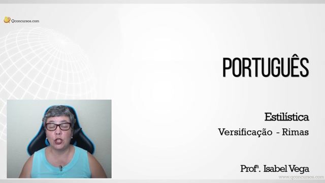 Versificação - Rimas