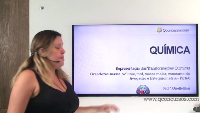 Grandezas: massa, volume, mol, massa molar, constante de Avogadro e Estequiometria - Parte 6