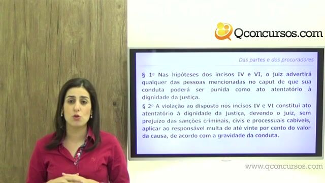 Das Partes e dos Procuradores - Parte 07