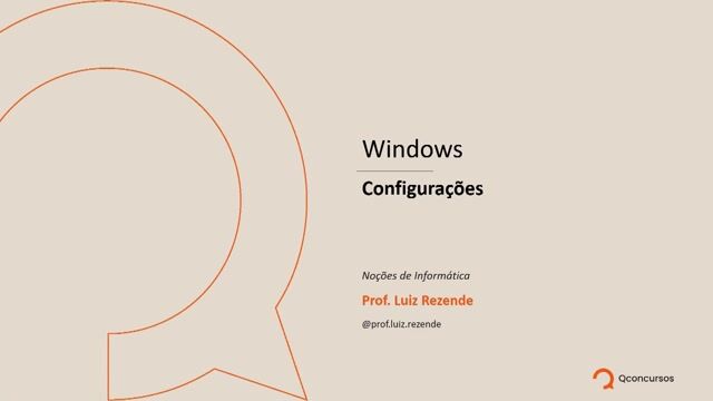 05 - Windows - Configurações