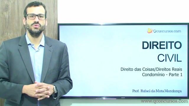 Direito das Coisas Direitos Reais - Condomínio - Parte 1