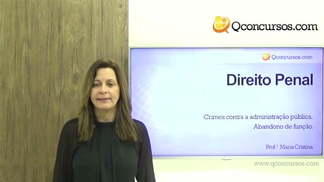 Crimes Contra a Administração Pública - Abandono de Função