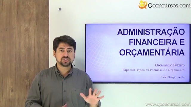 Espécies, Tipos ou Técnicas de Orçamento