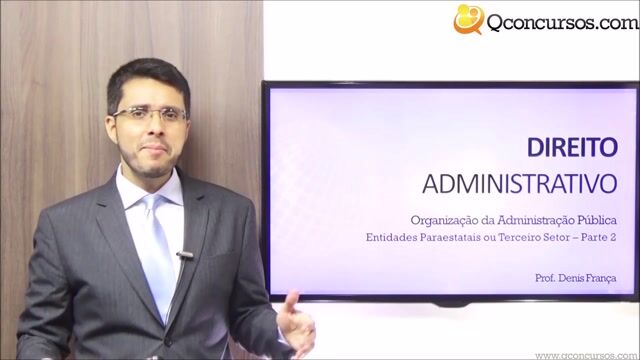 Entidades Paraestatais ou Terceiro Setor - Parte 2