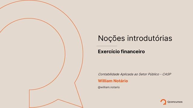 Exercício financeiro