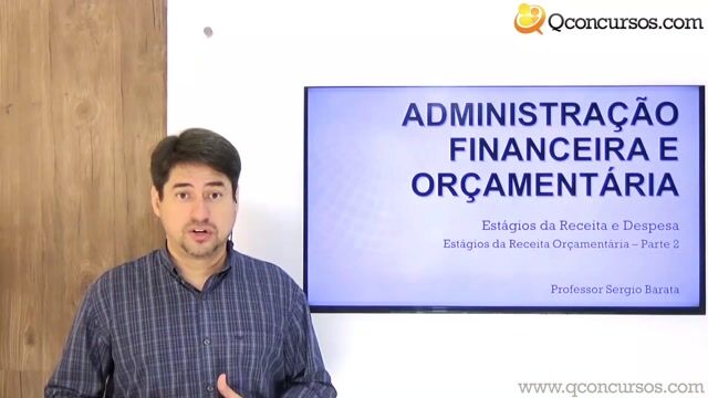 Estágios da Receita Orçamentária - Parte 2