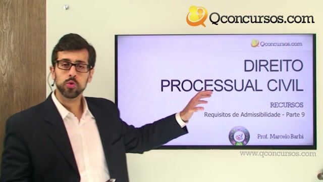Requisitos de Admissibilidade - Parte 9