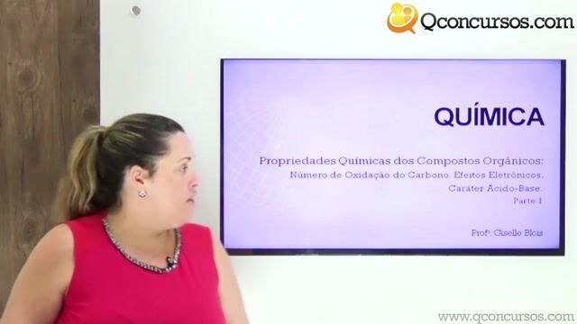 Número de Oxidação do Carbono. Efeitos Eletrônicos. Caráter Ácido-Base - Parte 1